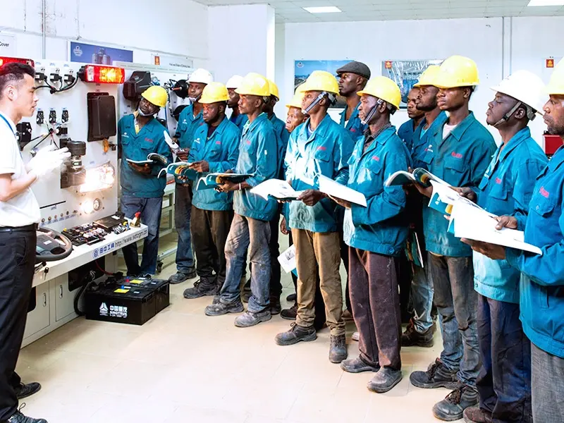 Training of Nigeria SINOTRUK
