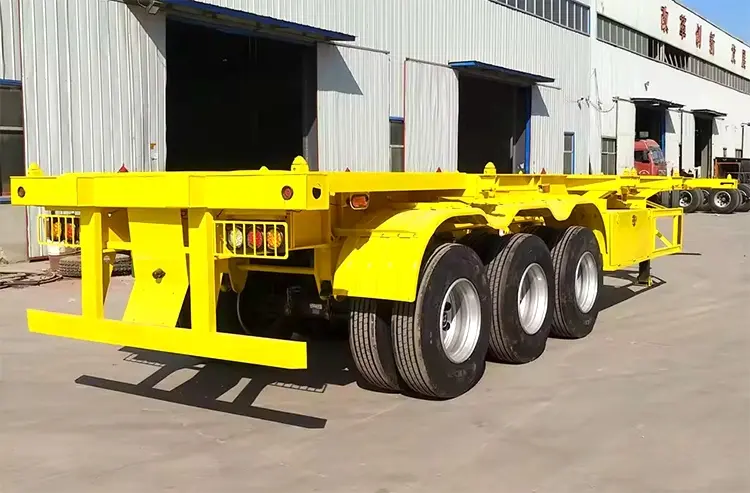 sinotruk 3 axle sided flatbed-5