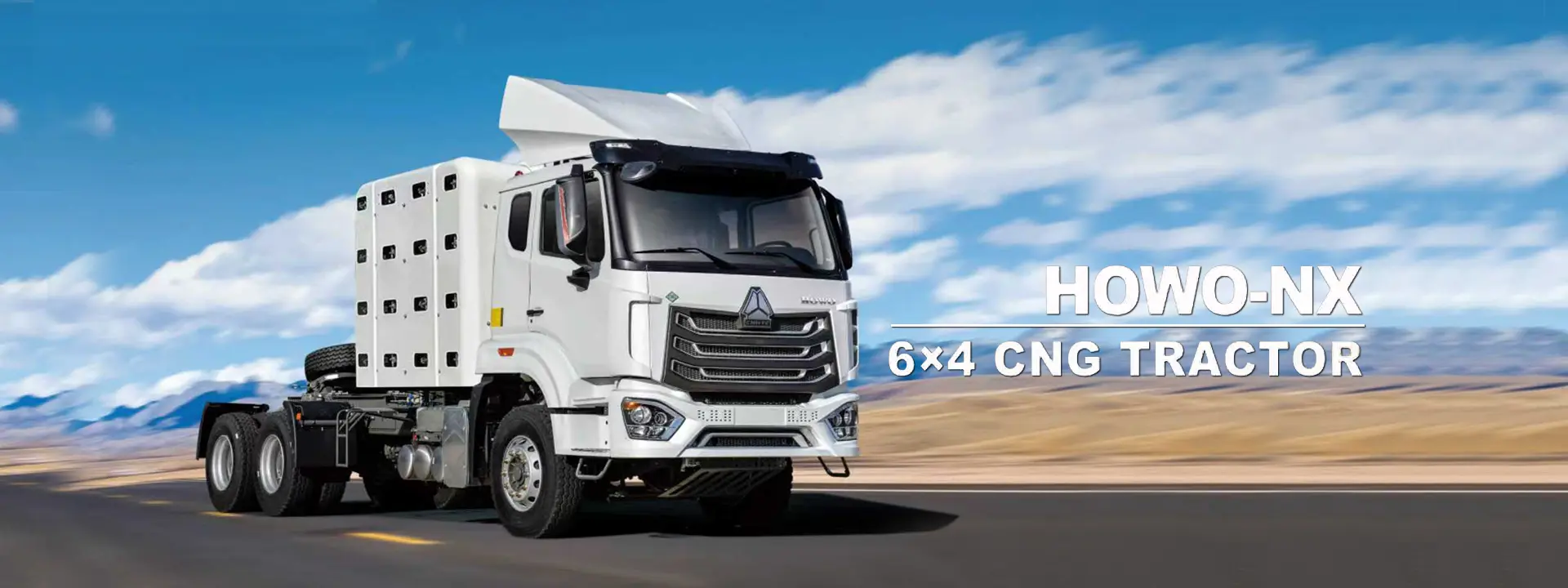 Howo-NX 6×4 CNG Tractor Truck