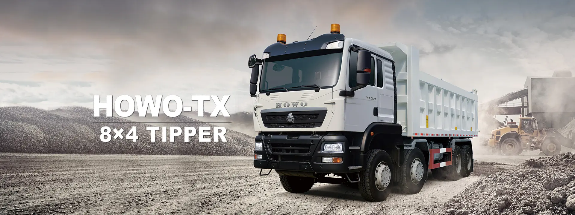 Howo-TX 8×4 Tipper Truck-1